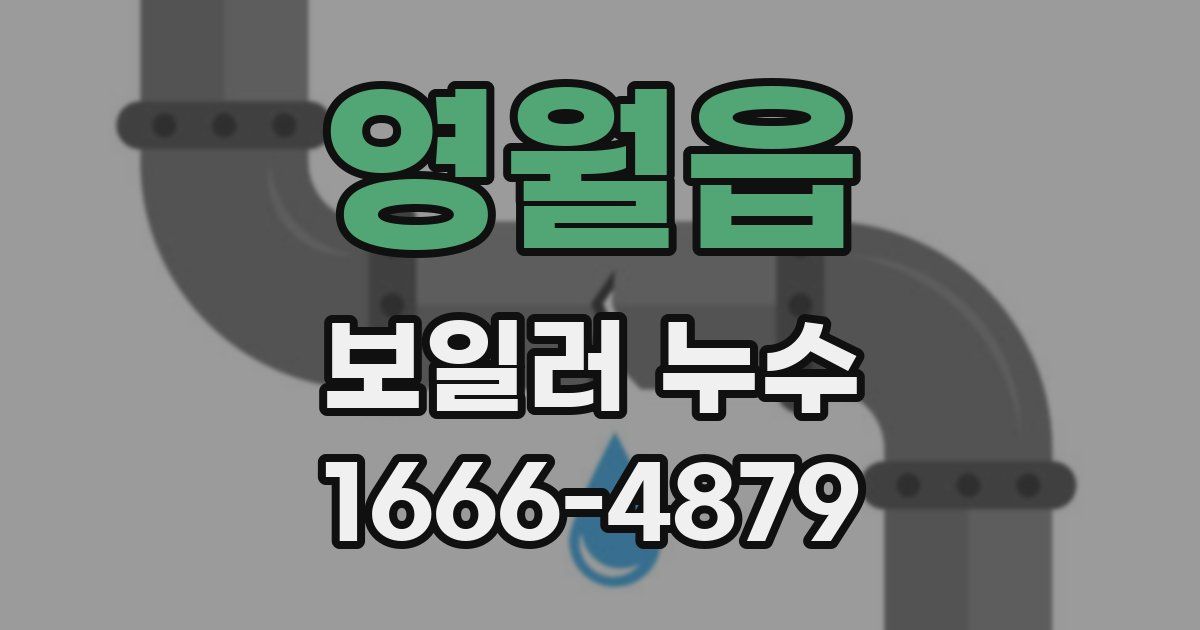 영월읍 보일러 누수