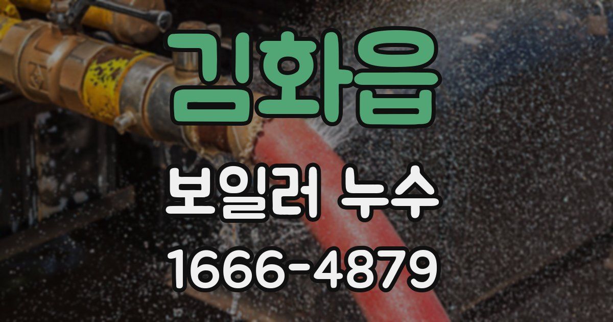 김화읍 보일러 누수