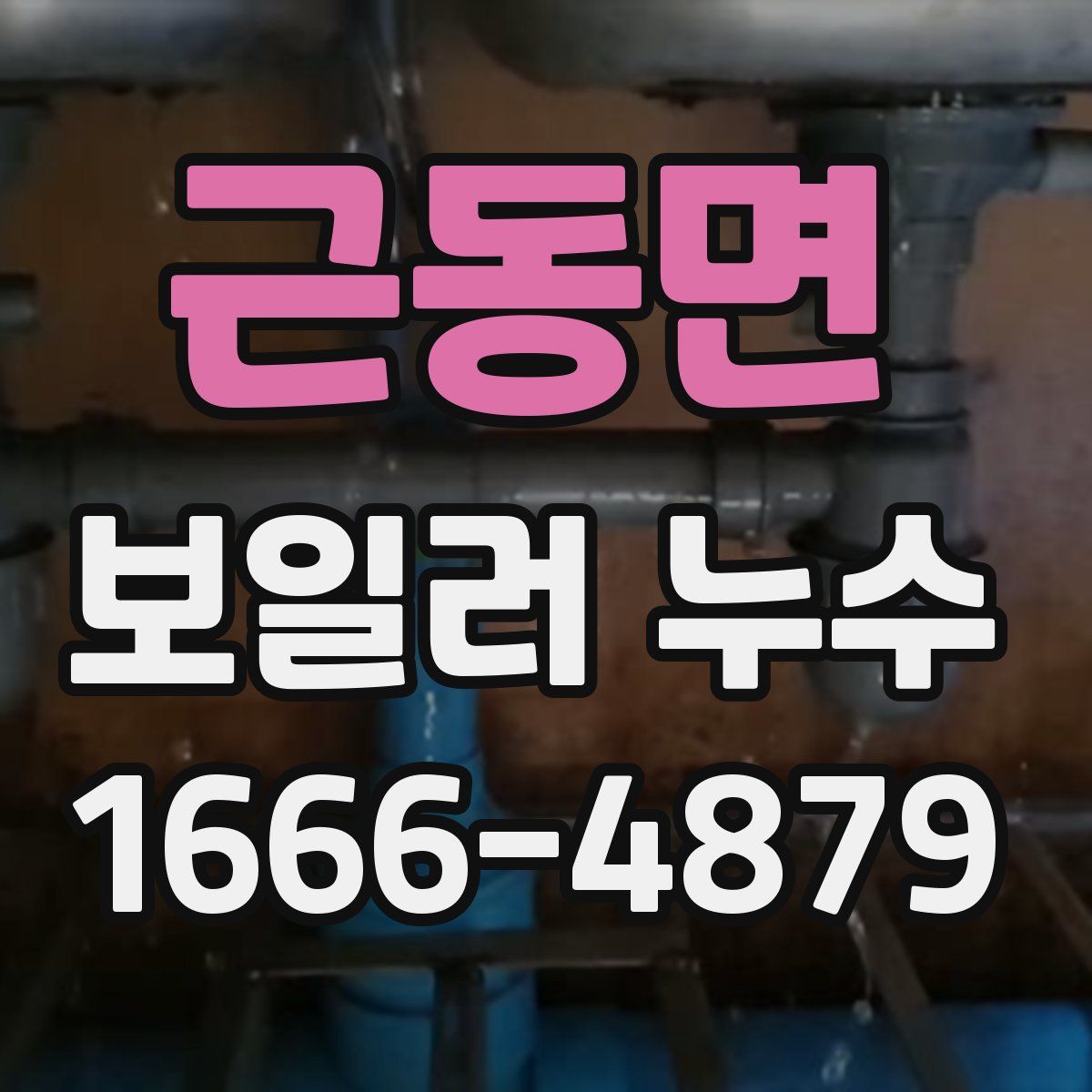 근동면 보일러 누수