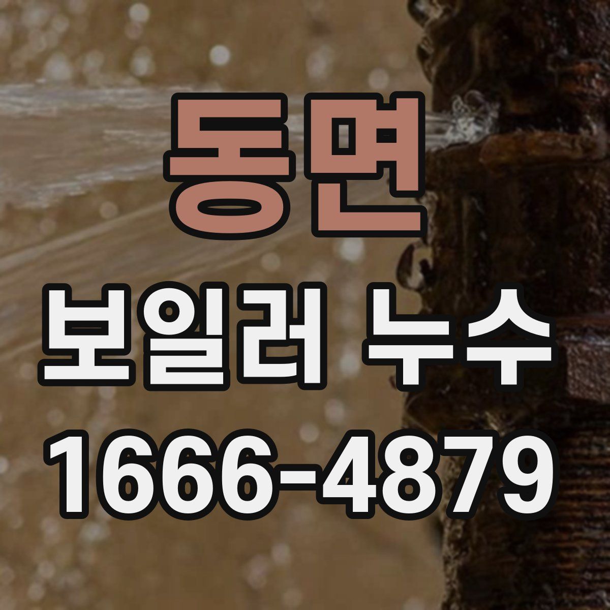 동면 보일러 누수
