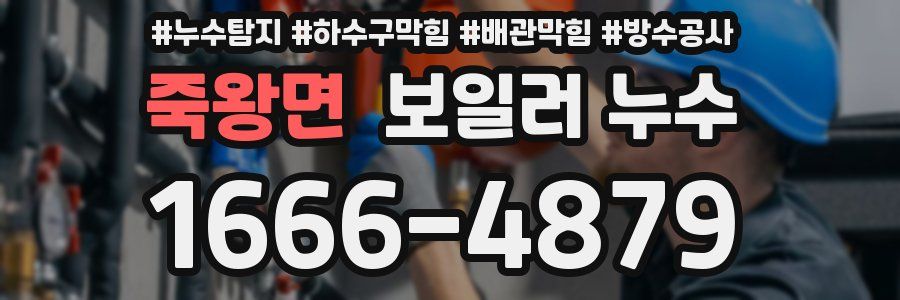 죽왕면 보일러 누수