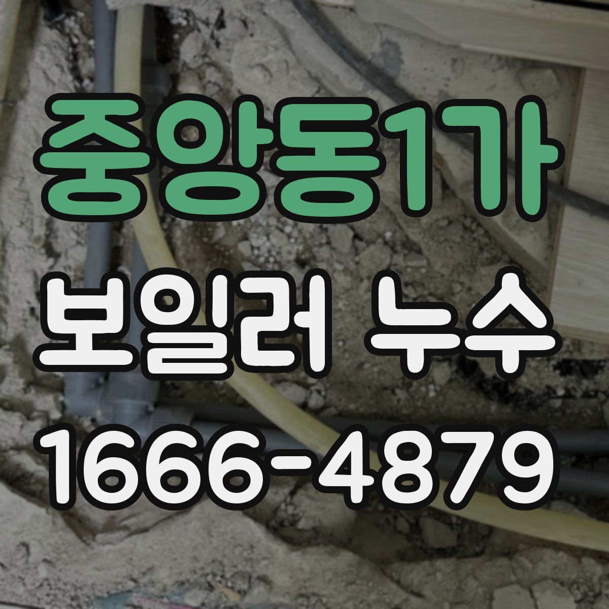 중앙동1가 보일러 누수