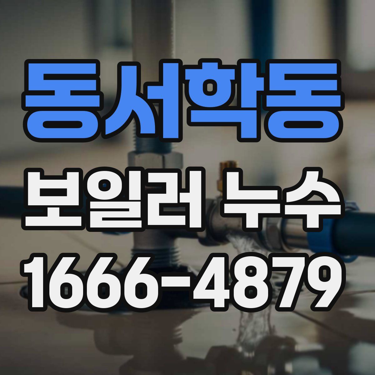 동서학동 보일러 누수