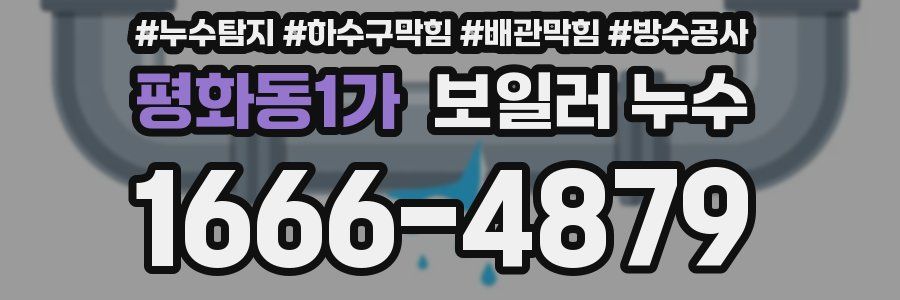 평화동1가 보일러 누수