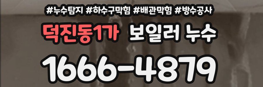 덕진동1가 보일러 누수