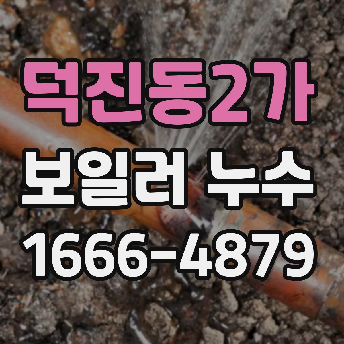 덕진동2가 보일러 누수