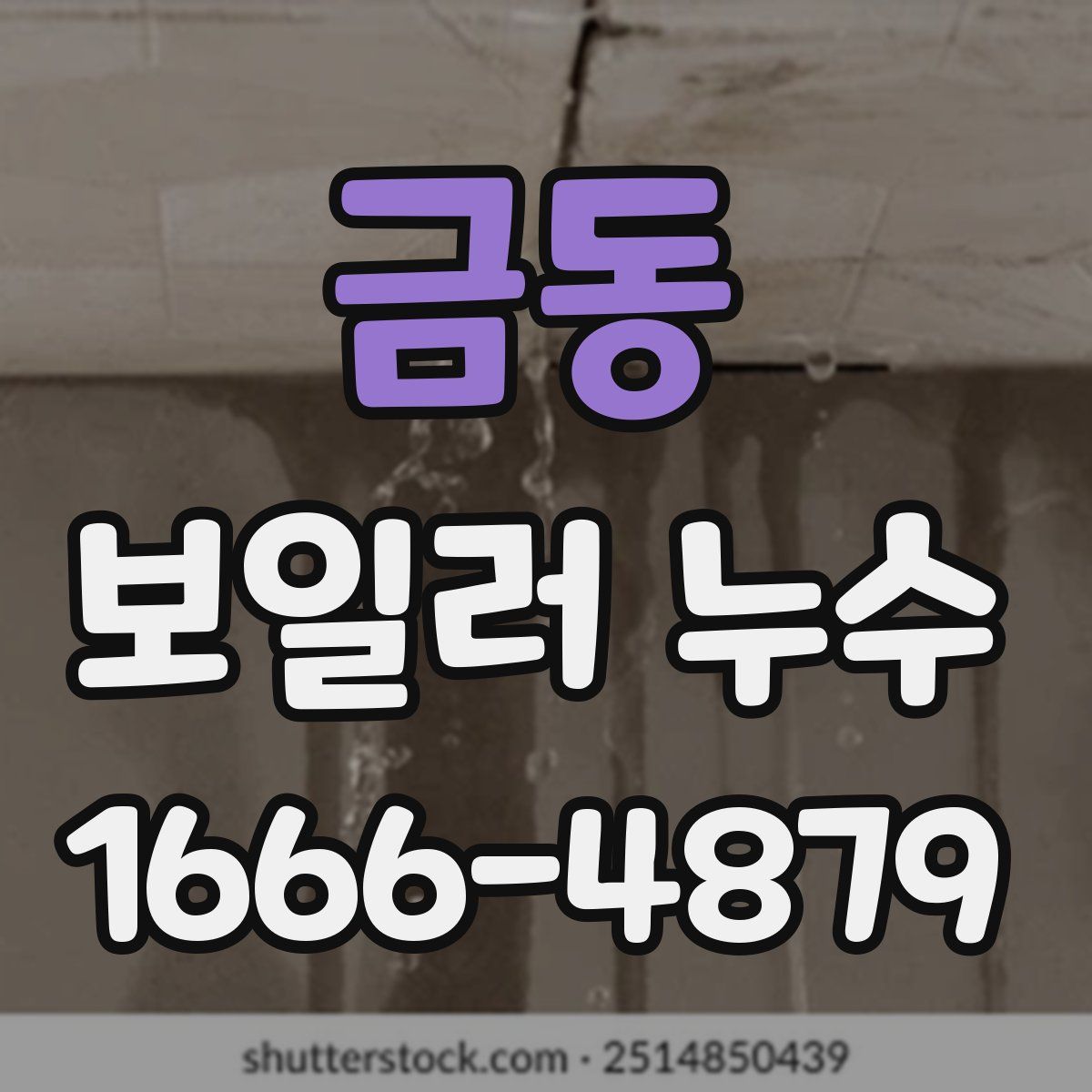 금동 보일러 누수