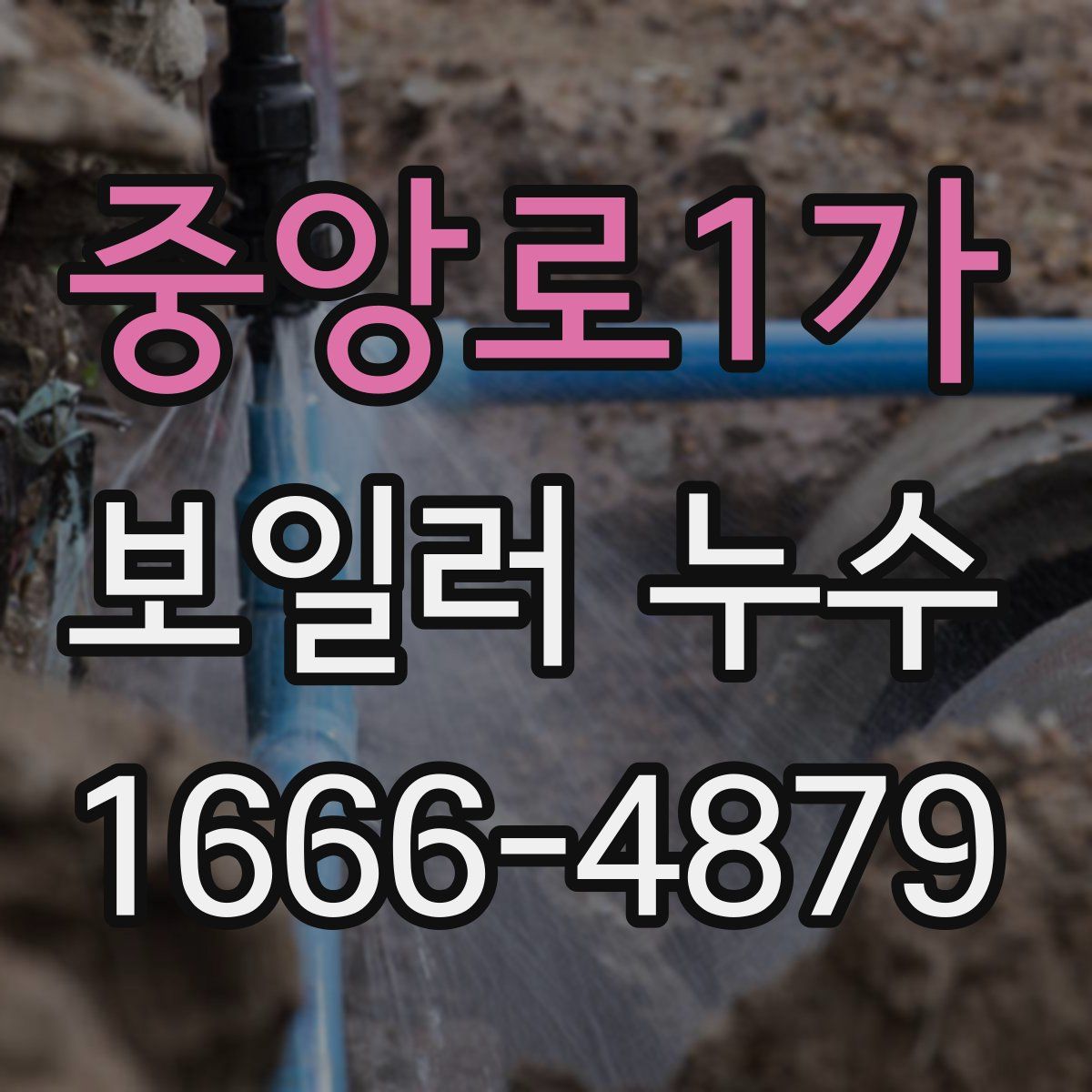 중앙로1가 보일러 누수