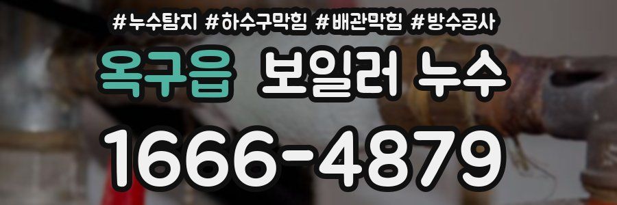 옥구읍 보일러 누수