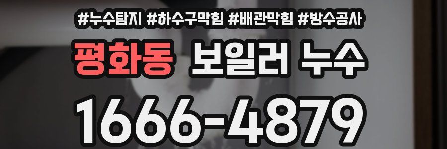 평화동 보일러 누수