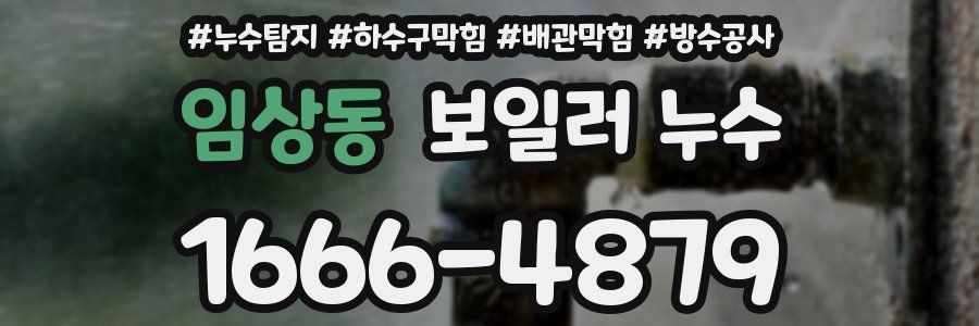임상동 보일러 누수