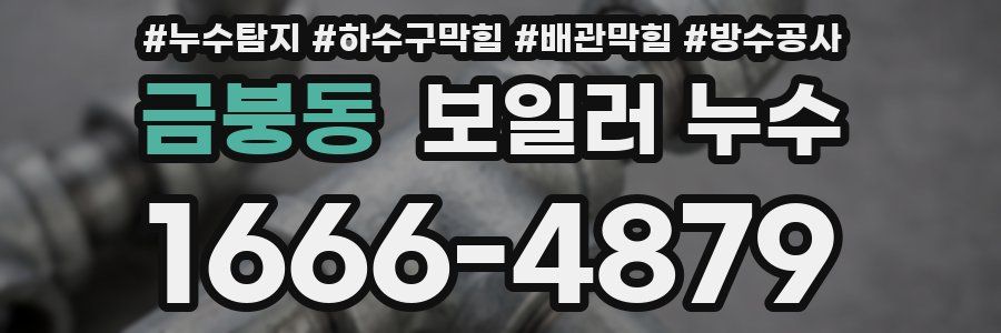 금붕동 보일러 누수