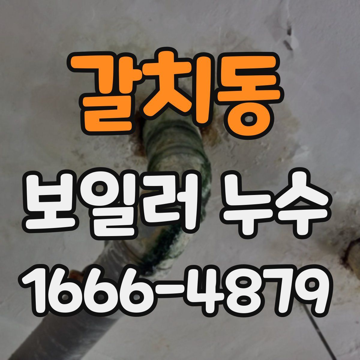 갈치동 보일러 누수