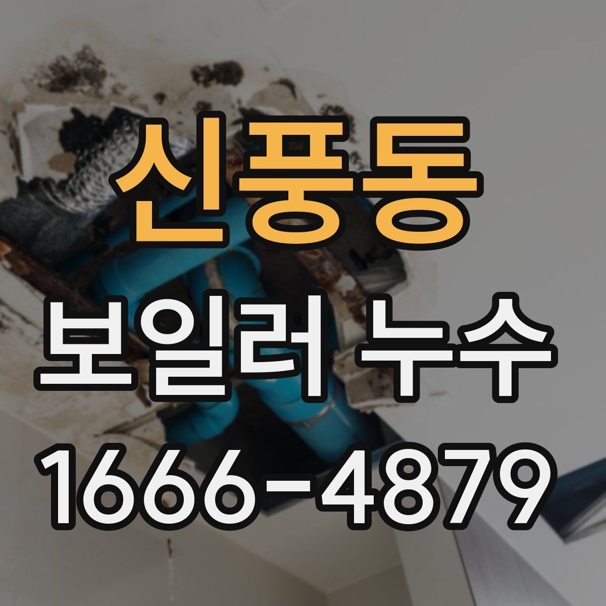 신풍동 보일러 누수