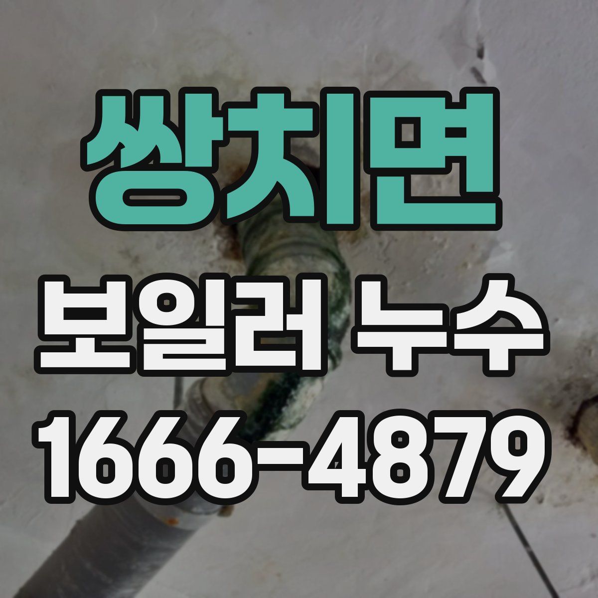 쌍치면 보일러 누수