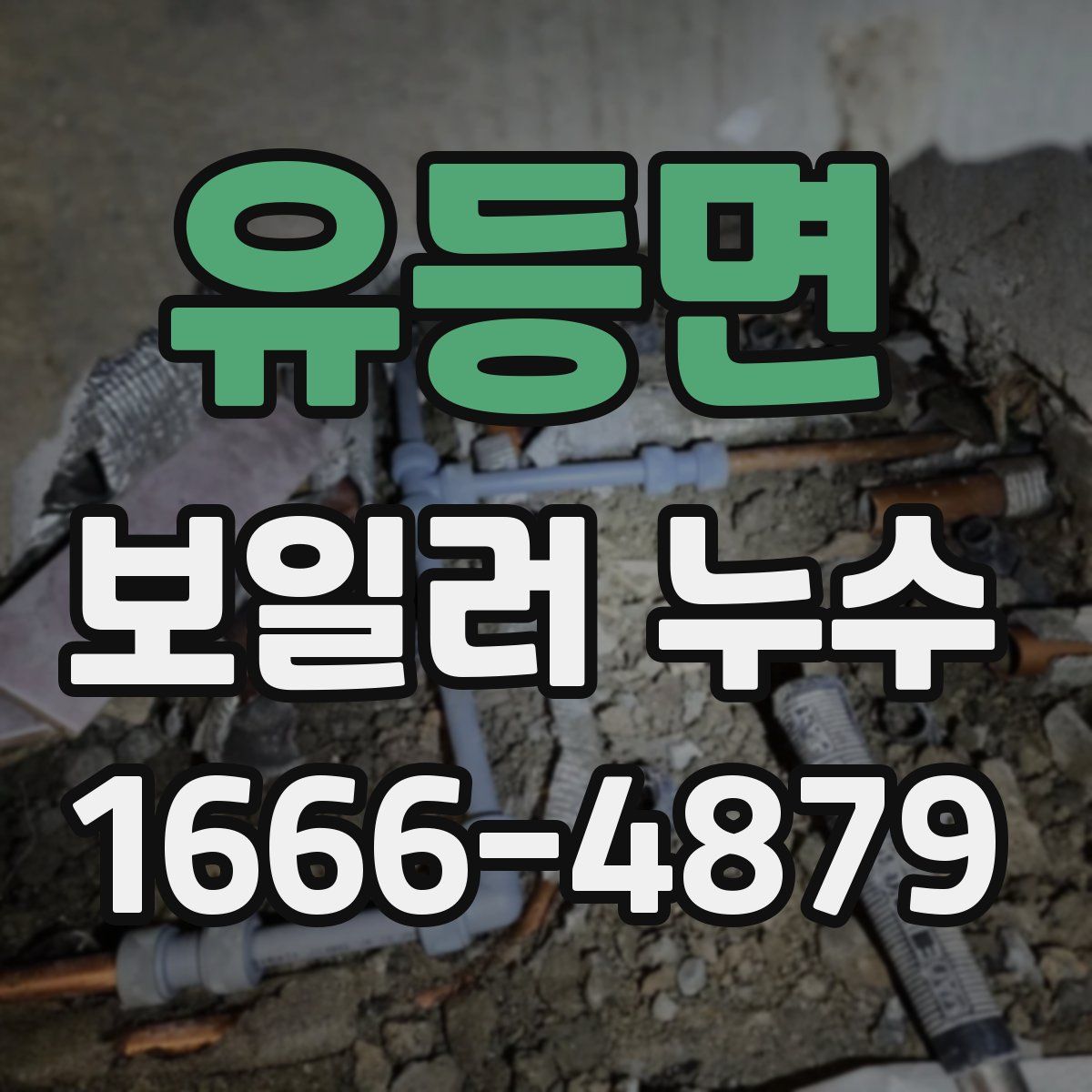 유등면 보일러 누수