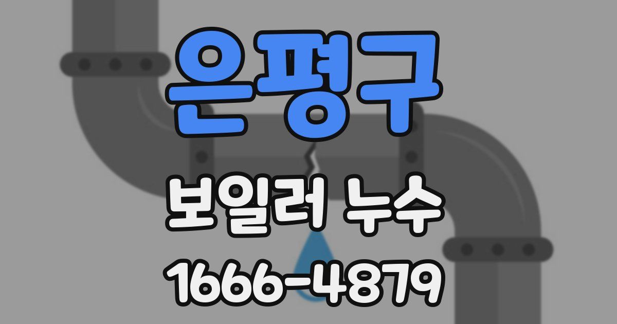 은평구 보일러 누수