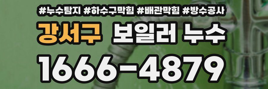 강서구 보일러 누수
