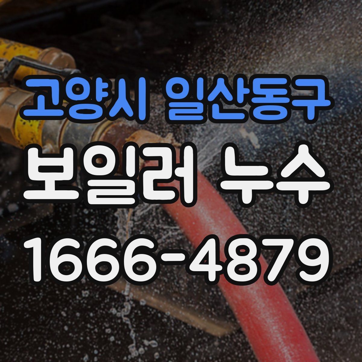 고양시 일산동구 보일러 누수