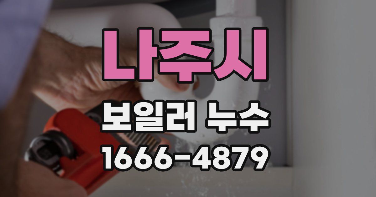 나주시 보일러 누수