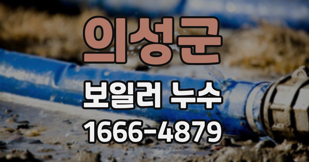 의성군 보일러 누수
