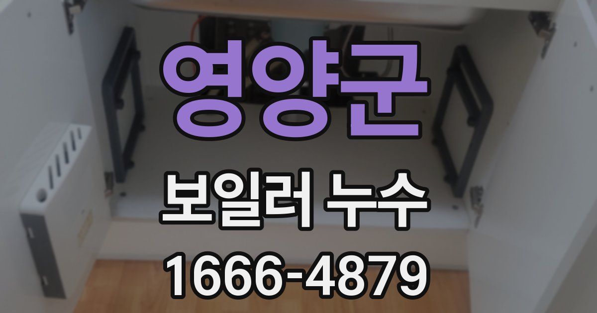 영양군 보일러 누수
