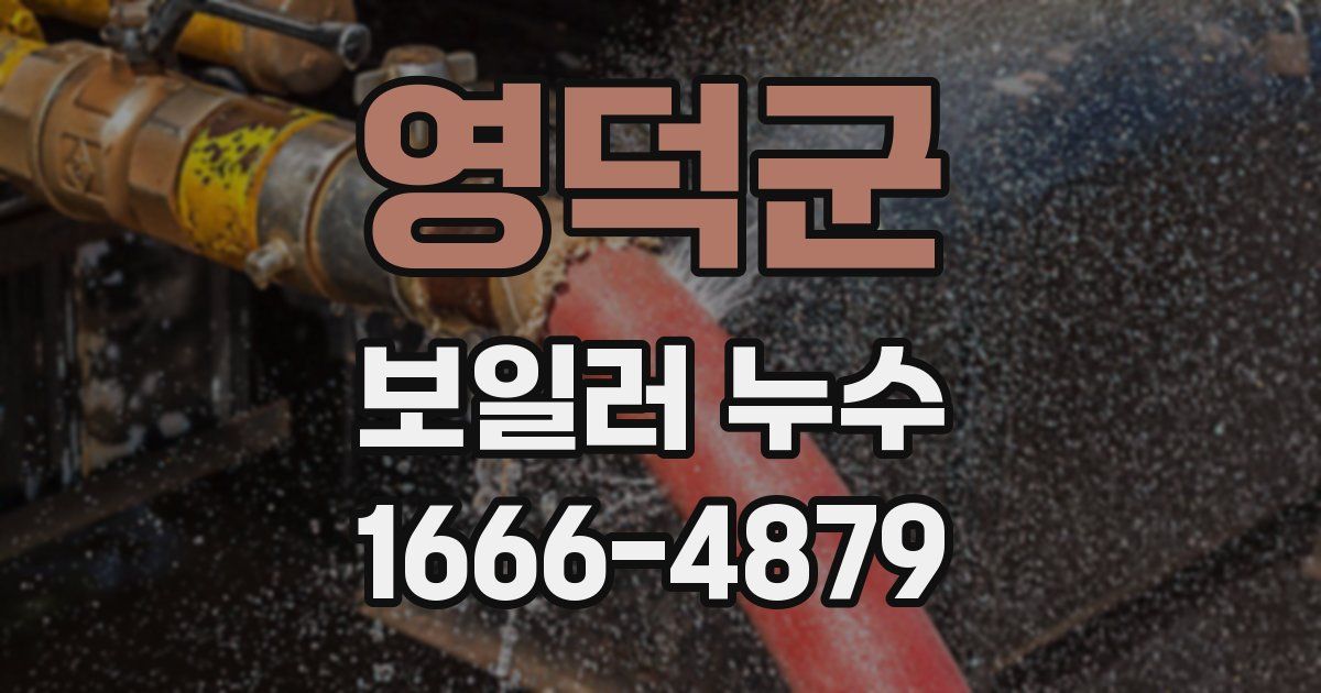 영덕군 보일러 누수
