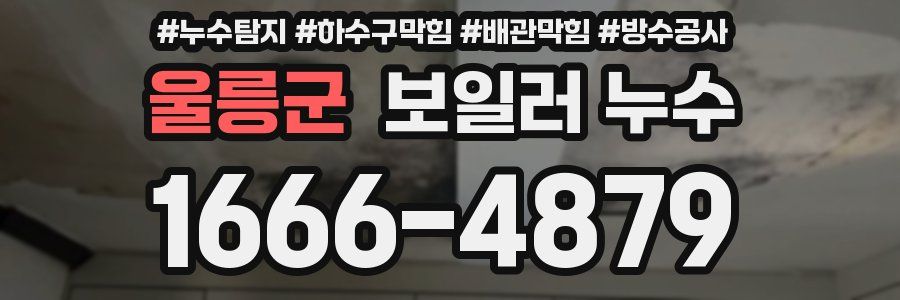 울릉군 보일러 누수