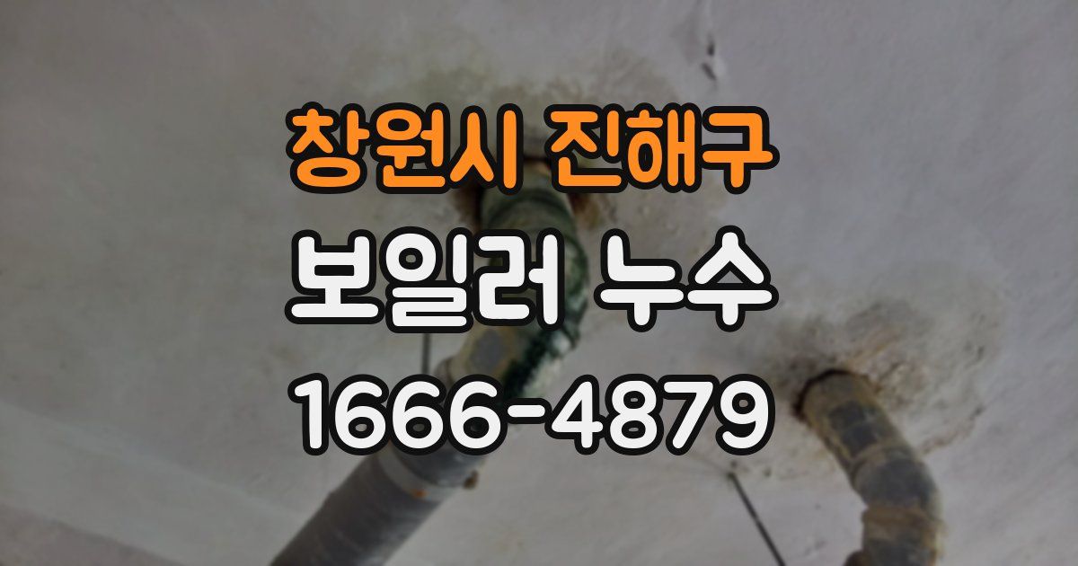 창원시 진해구 보일러 누수