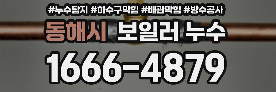 동해시 보일러 누수