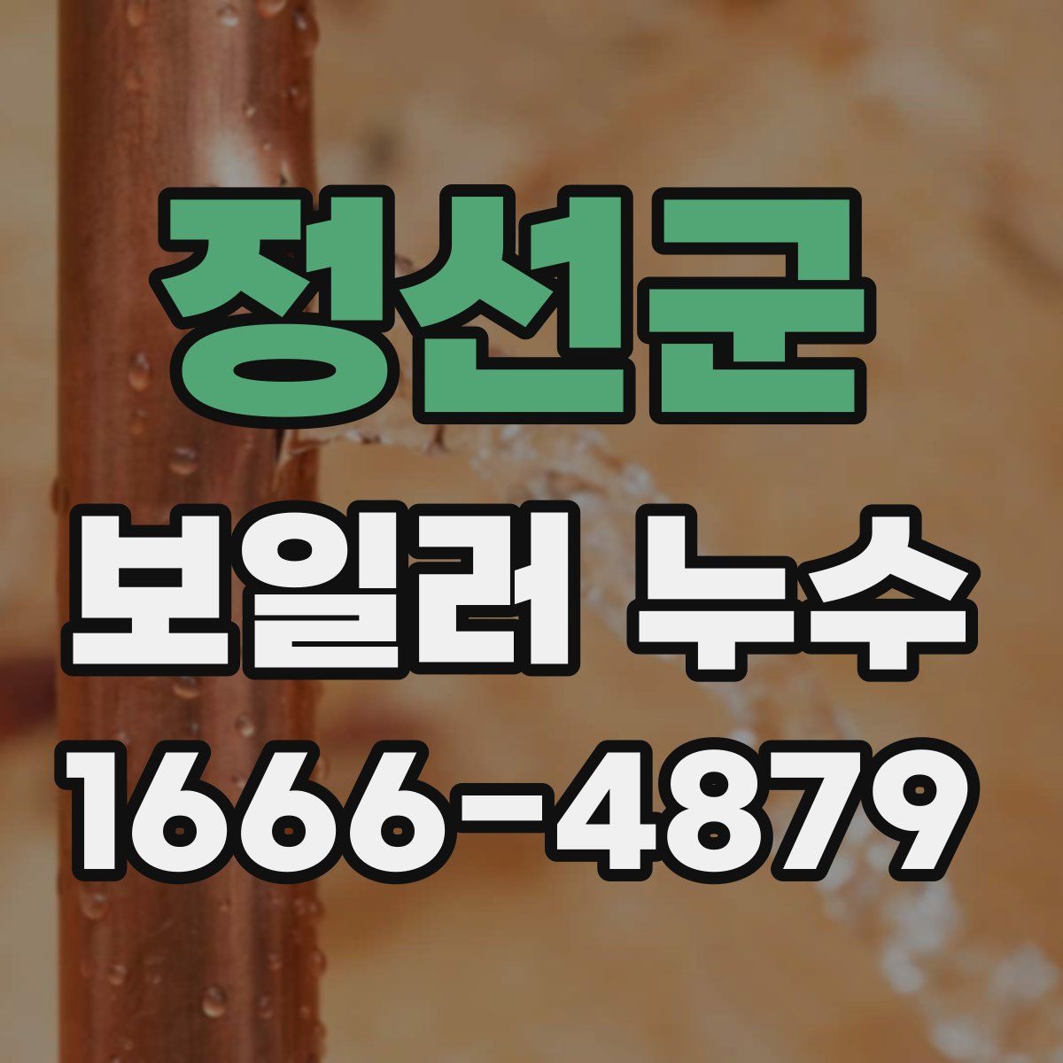 정선군 보일러 누수