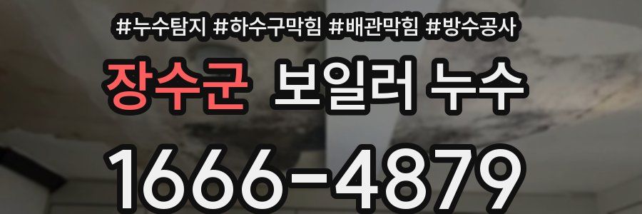 장수군 보일러 누수