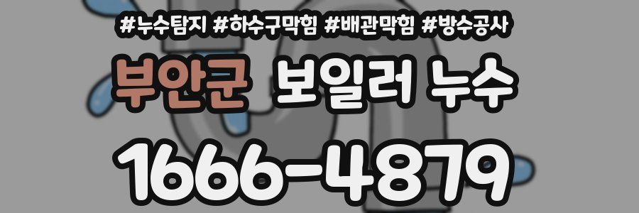 부안군 보일러 누수