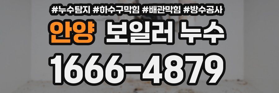 안양 보일러 누수