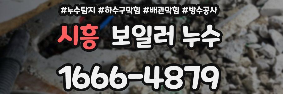 시흥 보일러 누수