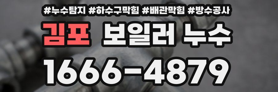 김포 보일러 누수
