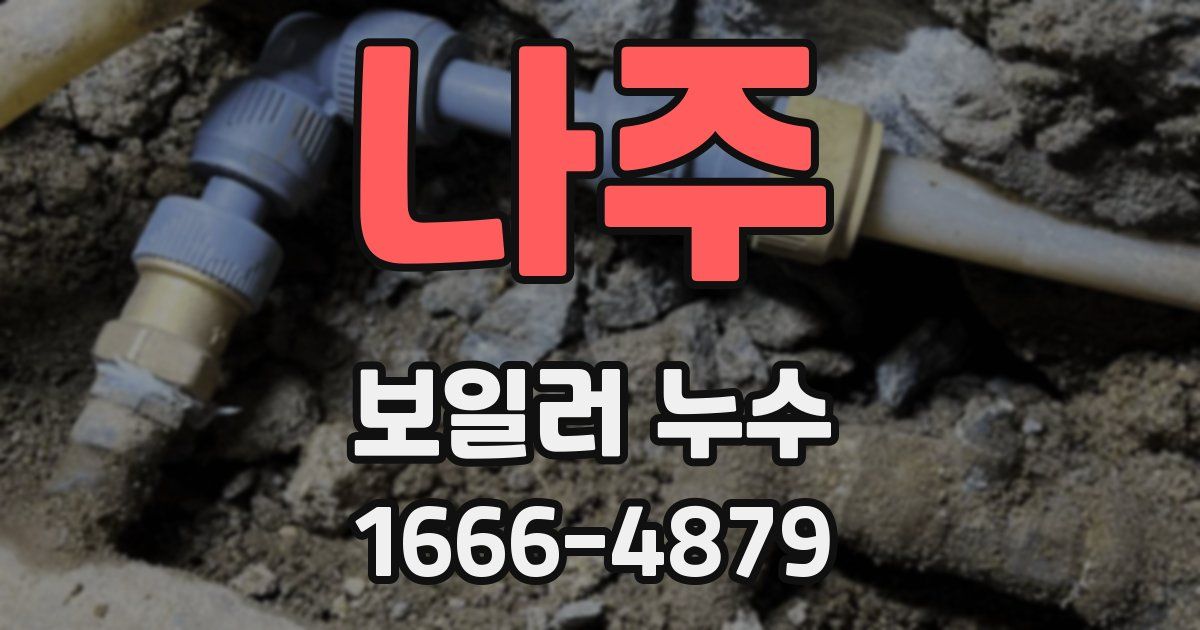 나주 보일러 누수
