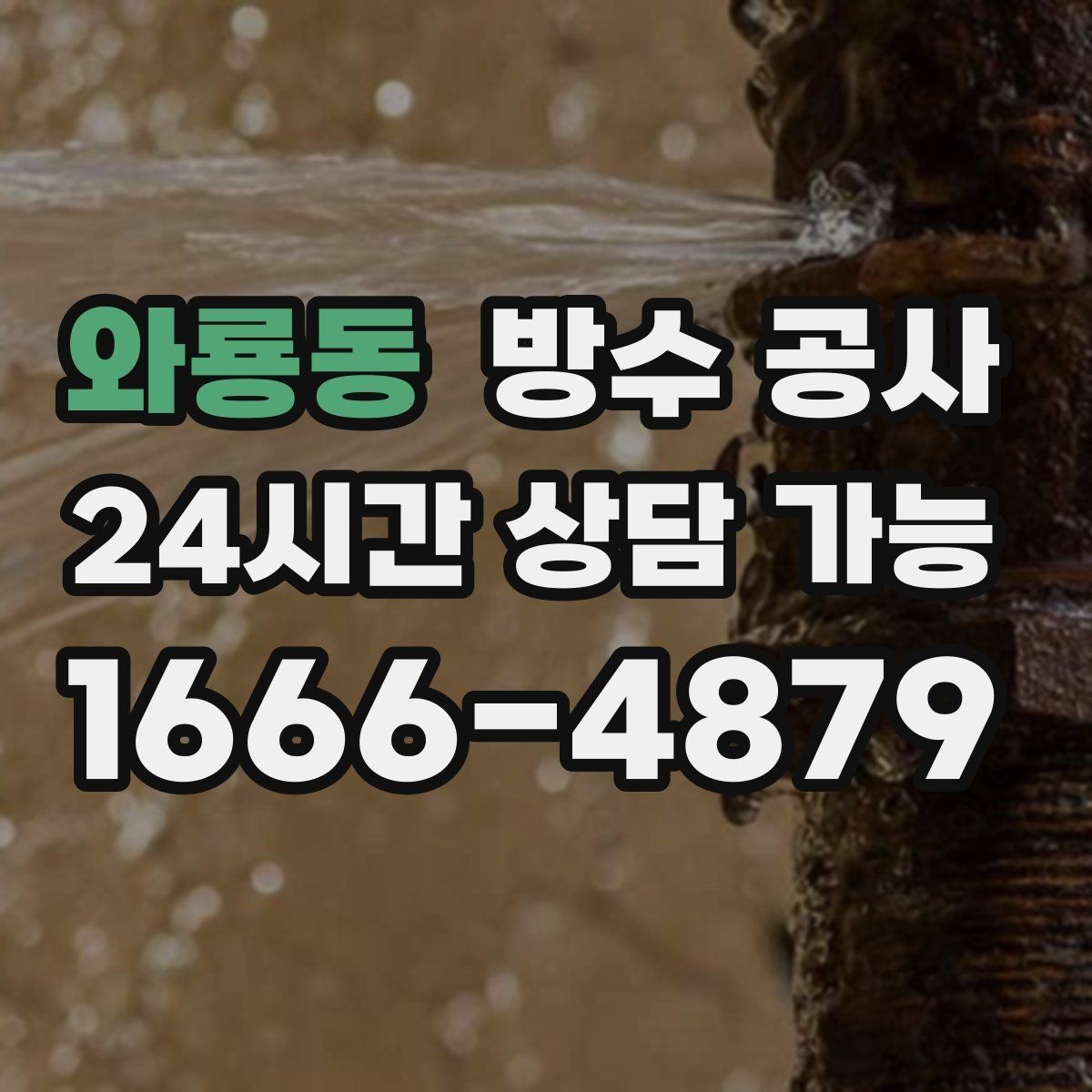 와룡동 방수 공사 피해 확산 전 조기 대응이 중요한 이유