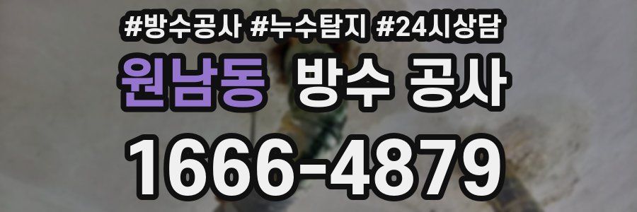 원남동 방수 공사