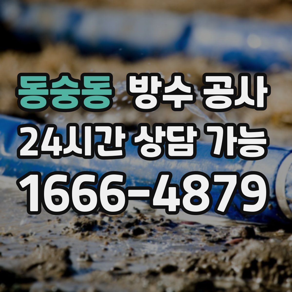 동숭동 방수 공사 유리벽 접합부에서 새는 경우