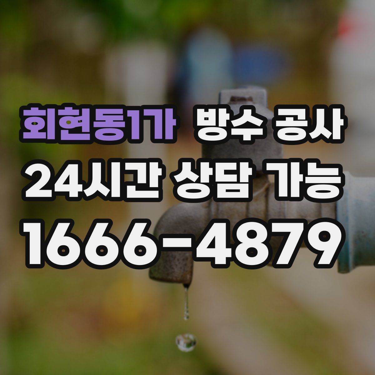 회현동1가 방수