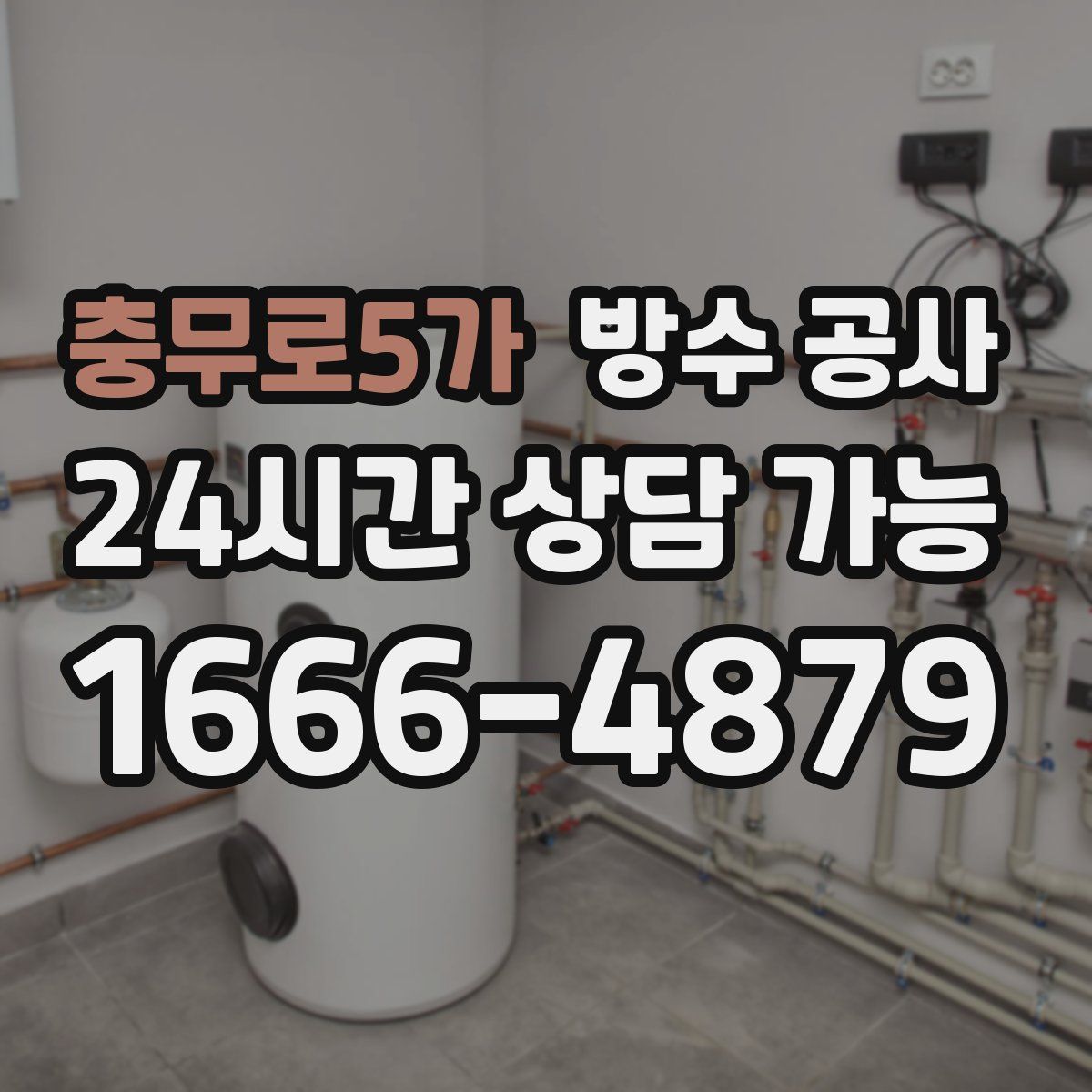 충무로5가 방수