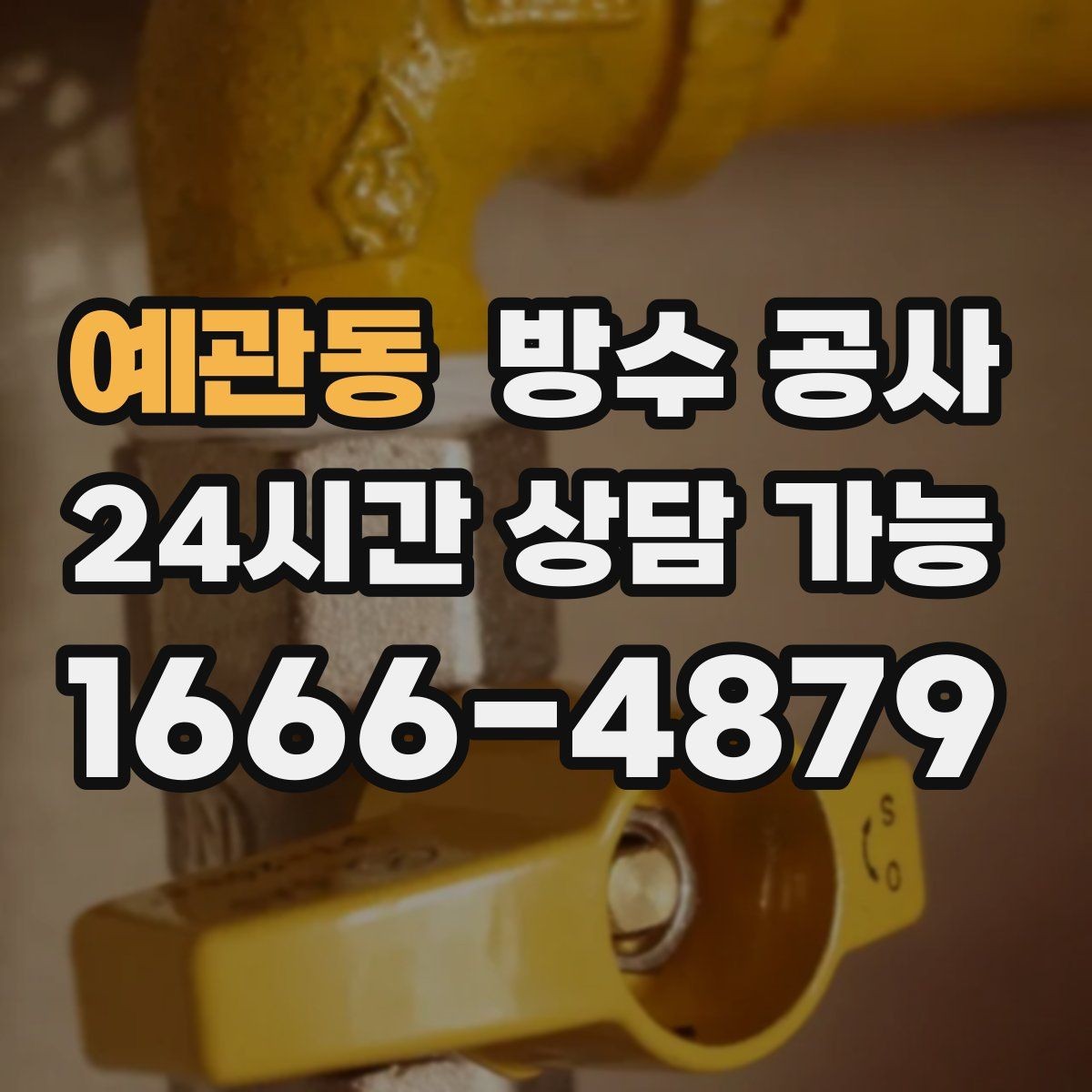 예관동 방수 공사 곰팡이 냄새가 심해질 때 대처