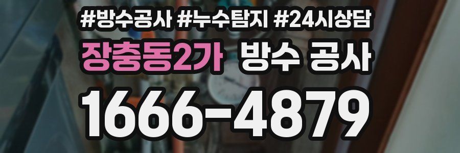 장충동2가 방수 공사