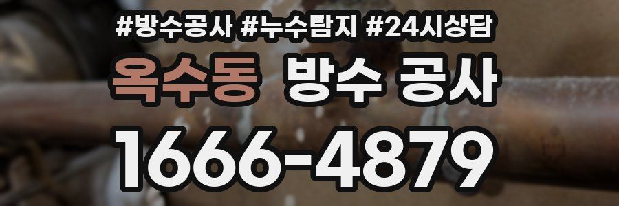 옥수동 방수 공사