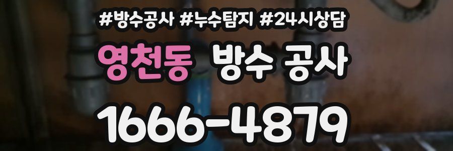 영천동 방수 공사