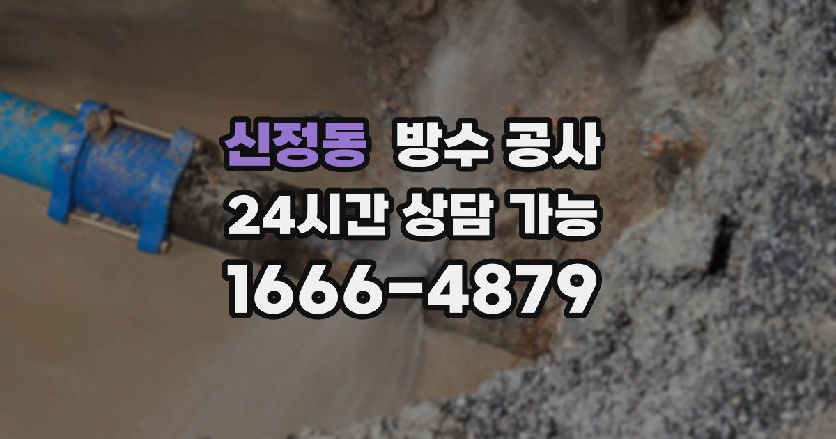 신정동 누수탐지