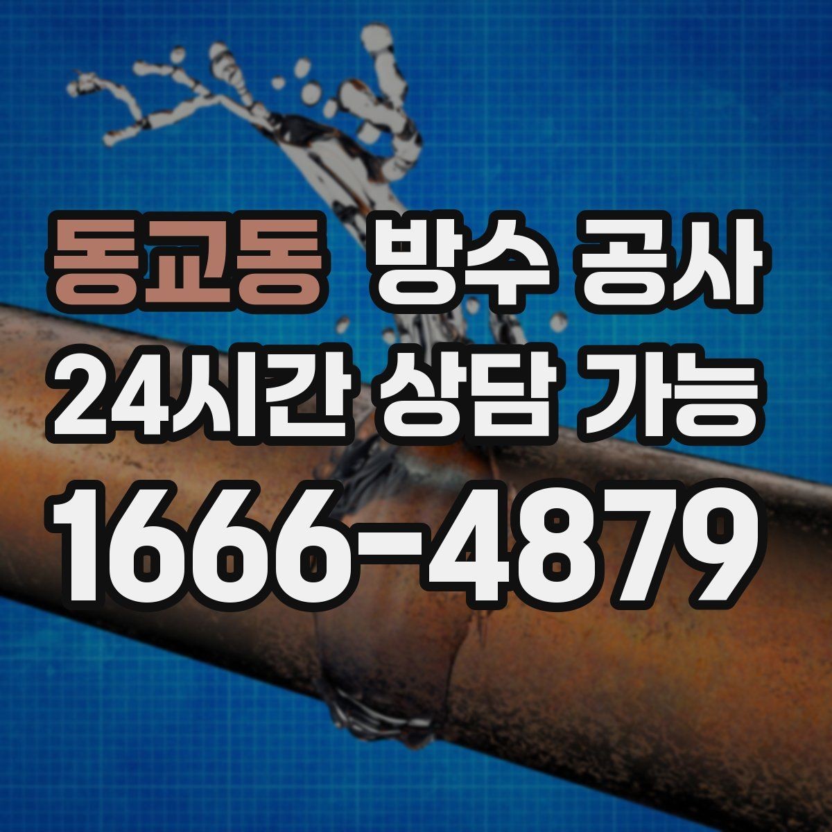 동교동 방수 공사 젖음이 특정 구간에만 생길 때