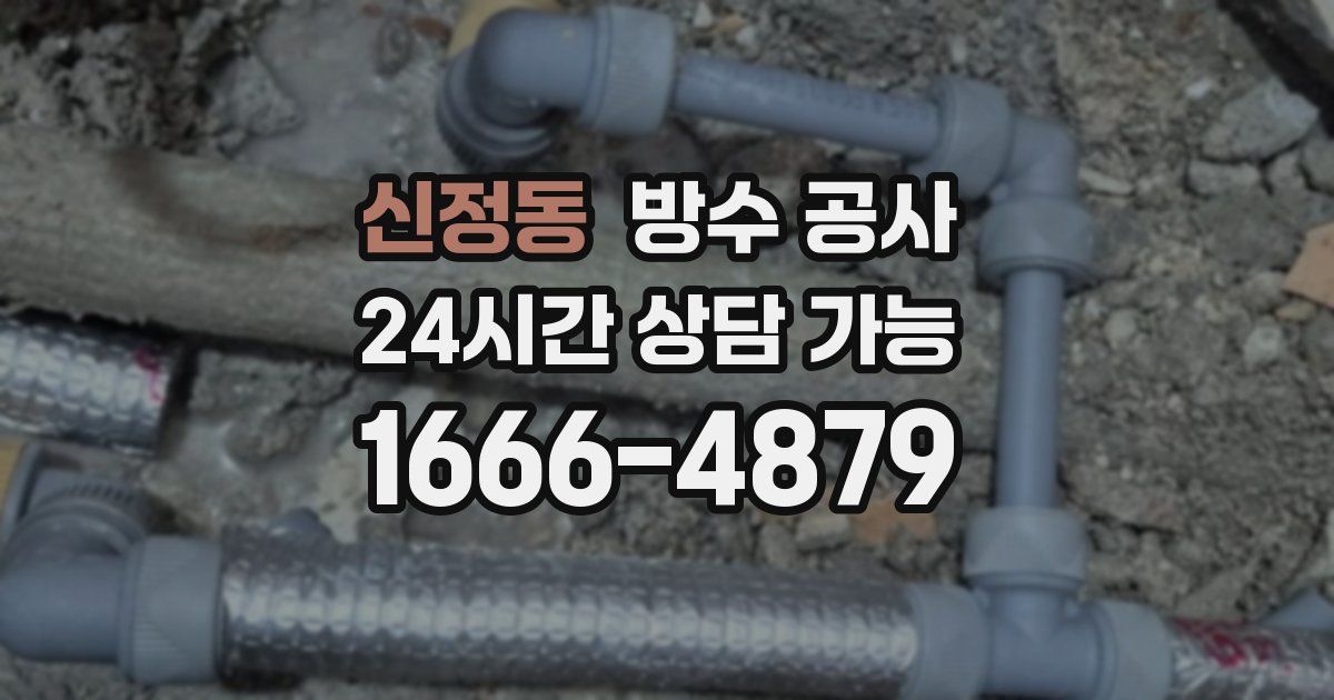 신정동 누수탐지