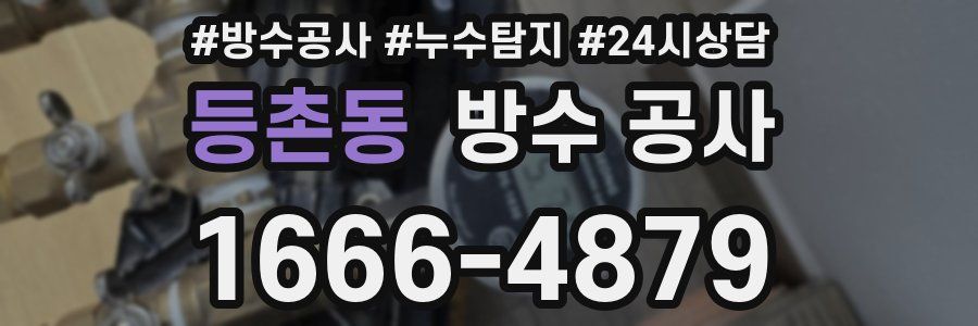 등촌동 방수 공사